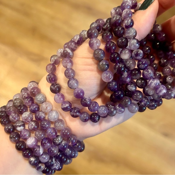 Dream Amethyst Bracelets | Minimalist crystal jewelry, Crystal Bracelet - Picture 3 of 3